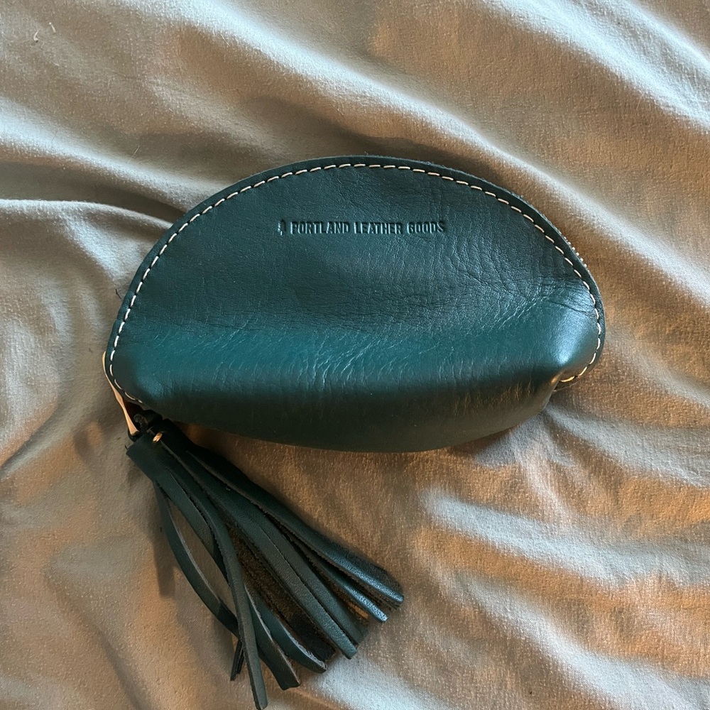 Portland Leather Teal Mini Case